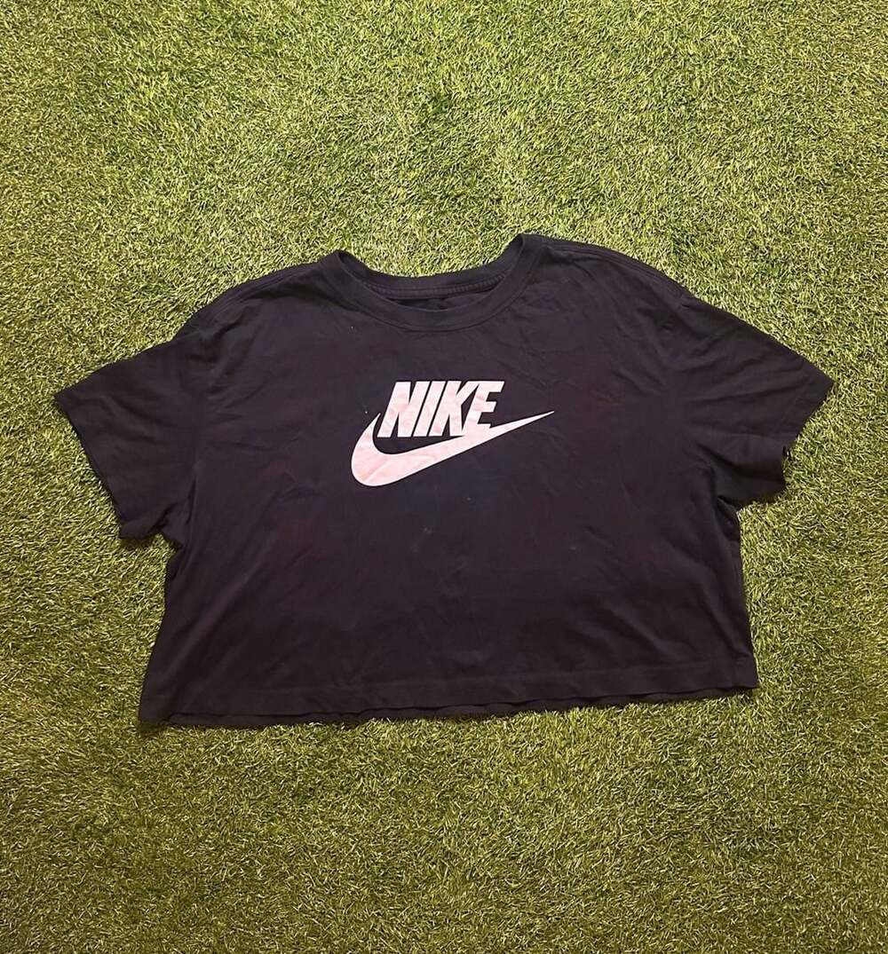 Nike The Nike Tee Crop Top Black XL